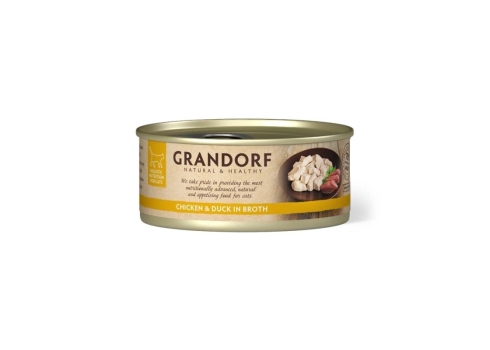 Grandorf Kana Rinnafilee ja Pardiliha konserv kassidele 70g