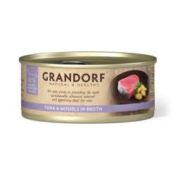 Grandorf Tuunikala filee ja Rannakarbid konserv kassidele 70g