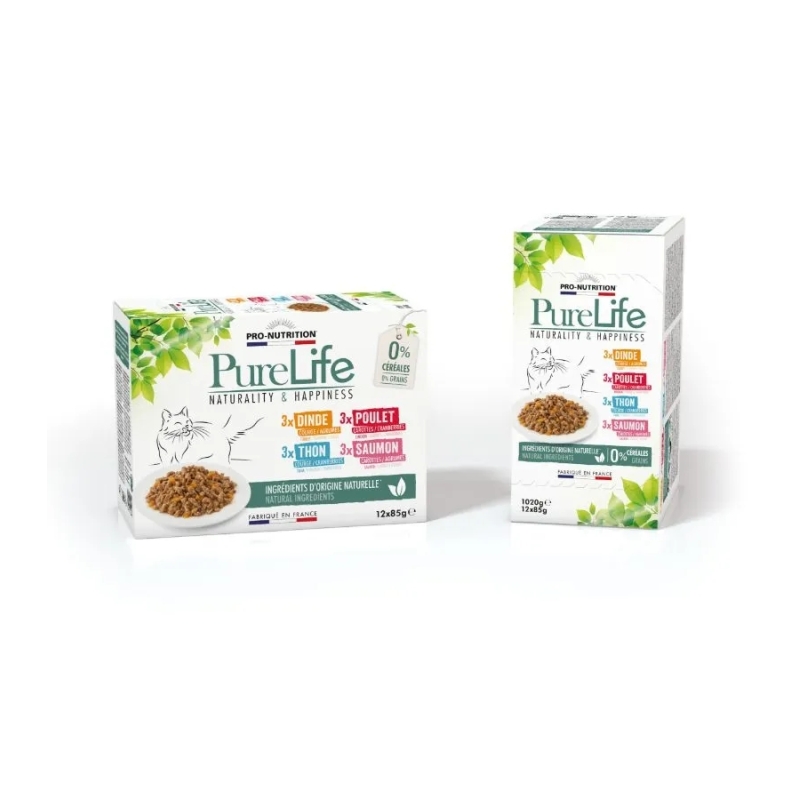 Pure Life konserv kassidele Kalkunilihaga 85g