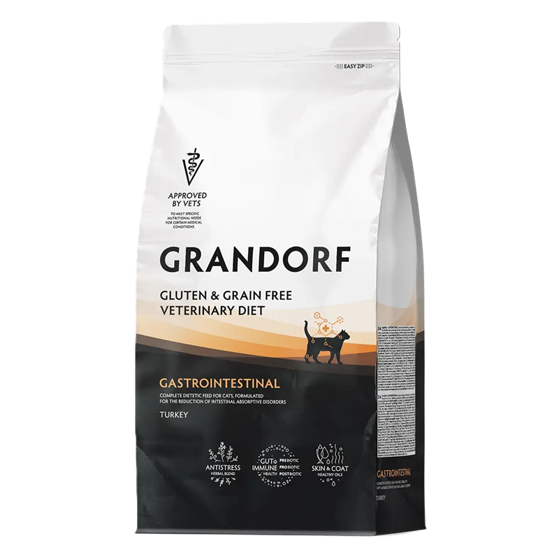 Grandorf Cat Vet Gastrointestinal Kalkun kassitoit 2kg