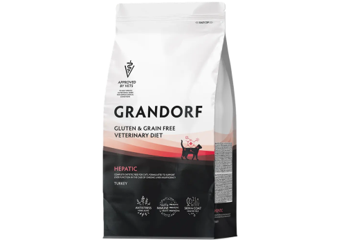 Grandorf Cat Vet Hepatic Kalkun kassitoit 2kg