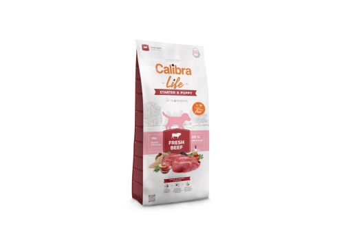 Calibra Life Starter & Puppy Fresh Beef koeratoit 750g