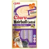 Churu kassimaius Cat Hairball Control Tuna 4x14g