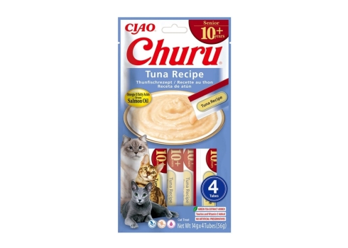 Churu Senior Tuna maius kassile 4x14g