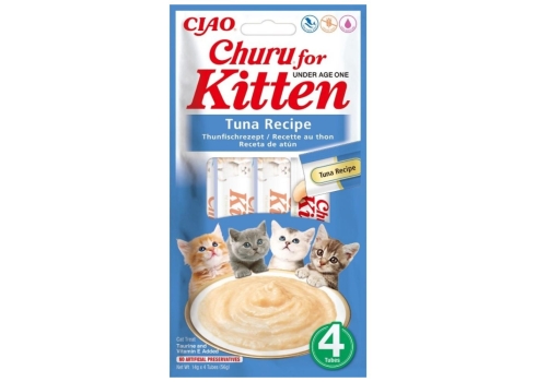 Churu Kitten Tuna maius kassile 4x14g