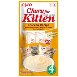 Churu Kitten Chicken maius kassile 4x14g