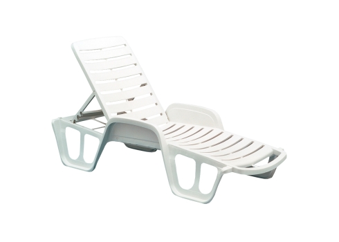 Lamamistool FISSO 71x192xH45cm, valge