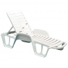 Lamamistool FISSO 71x192xH45cm, valge