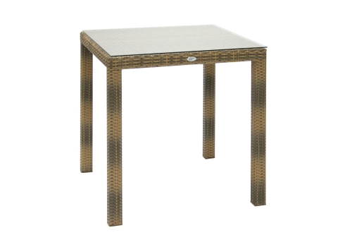Laud WICKER 73x73xH71cm cappuccino