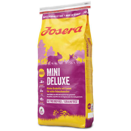 Josera Mini Deluxe lambalihaga koeratoit 15kg Josera Mini Deluxe lambalihaga koeratoit 15kg