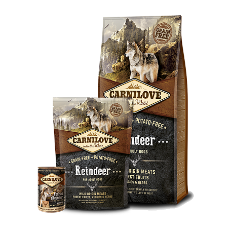 CARNILOVE Reindeer Adult koeratoit 12kg CARNILOVE Reindeer Adult koeratoit 12kg