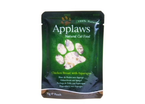 Applaws kana ja spargliga konserv kassidele 12x70g