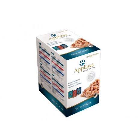 Applaws kassitoit einekotike Fish Multipack 12x70g Applaws kassitoit einekotike Fish Multipack 12x70g