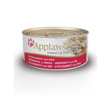 Applaws kana ja pardilihaga konserv kassidele 24x70g Applaws kana ja pardilihaga konserv kassidele 24x70g