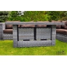Aiamööbli komplekt Bello Giardino MAESTOSO hall, diivan + laud + jalatoolid