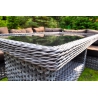 Aiamööbli komplekt Bello Giardino MAESTOSO hall, diivan + laud + jalatoolid