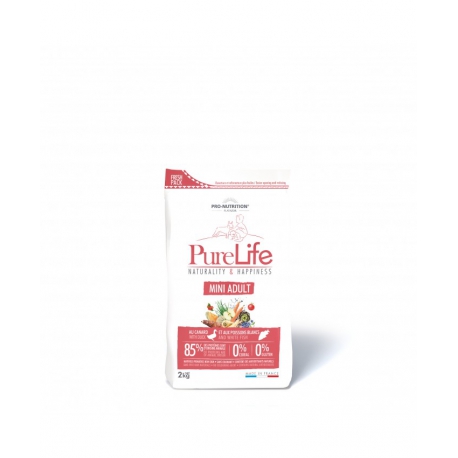 Pro-Nutrition teraviljavaba koeratoit Mini Adult pardiliha ja valge kalaga 8kg Pro-Nutrition teraviljavaba koeratoit Mini Adult pardiliha ja valge kalaga 8kg