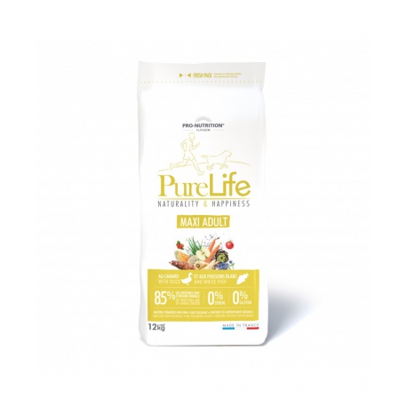 Pro-Nutrition teraviljavaba koeratoit Maxi Adult Pardiliha ja Valge kalaga 12kg Pro-Nutrition teraviljavaba koeratoit Maxi Adult Pardiliha ja Valge kalaga 12kg