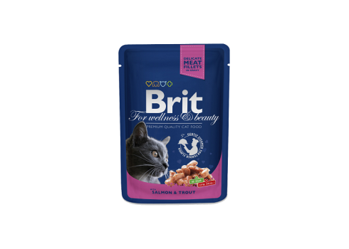 Brit Premium kassikonserv Salmon & Trout 24x100g