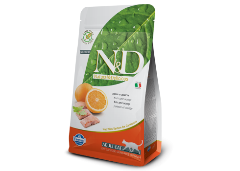 Farmina Fish & Orange Adult kassitoit 5kg