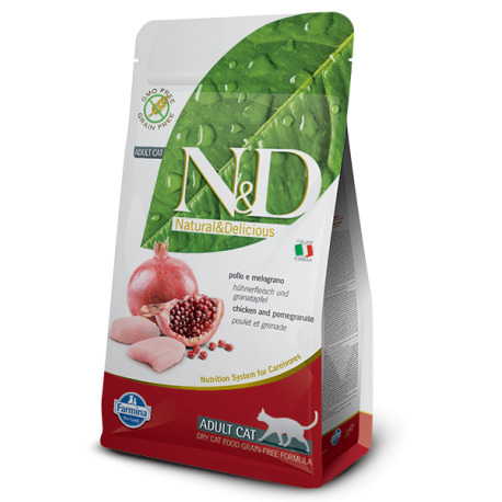 Farmina Chicken & Pomegranate Adult kassitoit 5kg Farmina Chicken & Pomegranate Adult kassitoit 5kg