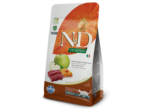 Farmina Pumpkin Venison & Apple Feline Adult kassitoit 1,5kg