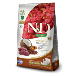 Farmina QUINOA SKIN & COAT Venison Adult koeratoit 7kg