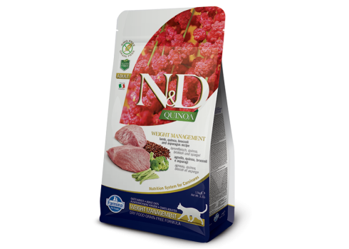 Farmina QUINOA Weight Management Feline Adult kassitoit 1,5kg