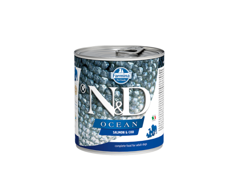 Farmina Ocean Salmon & Cod koerakonserv 6x285g