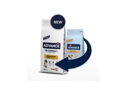 Advance koeratoit Sensitive Salmon & Rice 12kg, kalaga koeratoit