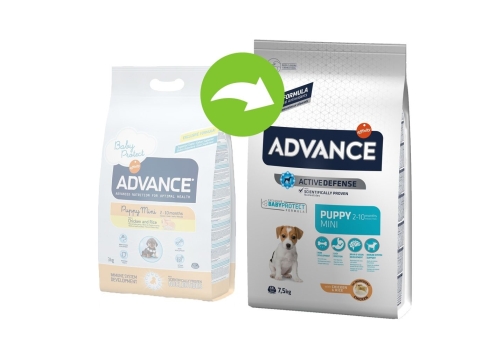 ADVANCE Mini Puppy 7,5kg koeratoit, kutsikatoit