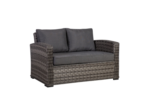 Diivan GENEVA 2-kohaline 129x78xH78cm, tumehall