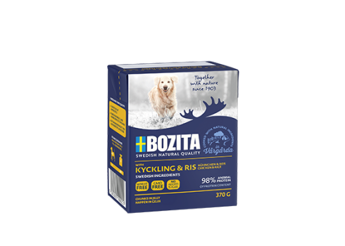 Bozita koeratoit Chicken & Rice 6x370g