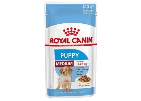 Royal Canin SHN MEDIUM PUPPY WET koeratoit 10x140g