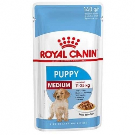 Royal Canin SHN MEDIUM PUPPY WET koeratoit 10x140g