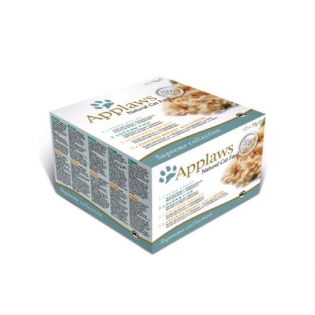APPLAWS KASSI KONSERV VALIK KANA & KALA 12x70g APPLAWS KASSI KONSERV VALIK KANA & KALA 12x70g
