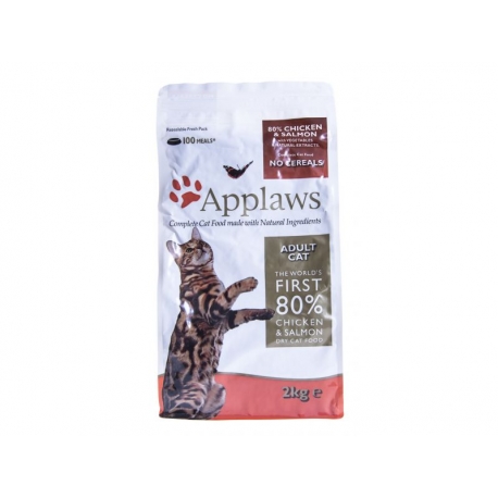 APPLAWS CAT ADULT CHICKEN & SALMON 2kg, hüpoallergeene kassitoit APPLAWS CAT ADULT CHICKEN & SALMON 2kg, hüpoallergeene kassitoit