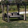 Kiik varikatusega BARCELONA 236x180xH210cm