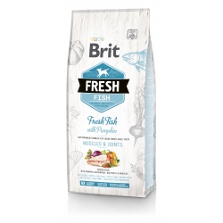 Brit FRESH koeratoit Fish & Pumpkin for Large Breed Adult 2,5kg