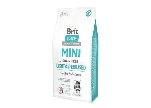 Brit Care Mini Light & Sterilised teraviljavaba koeratoit 2x2kg
