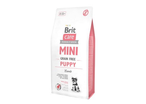 Brit Care Mini Puppy Lamb teraviljavaba koeratoit 2x2kg