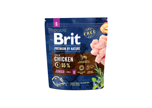 BRIT PREMIUM Junior Small koeratoit 8kg