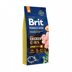 Brit Premium Junior Medium koeratoit 15kg