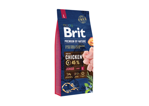 Brit Premium Junior Large koeratoit 15kg