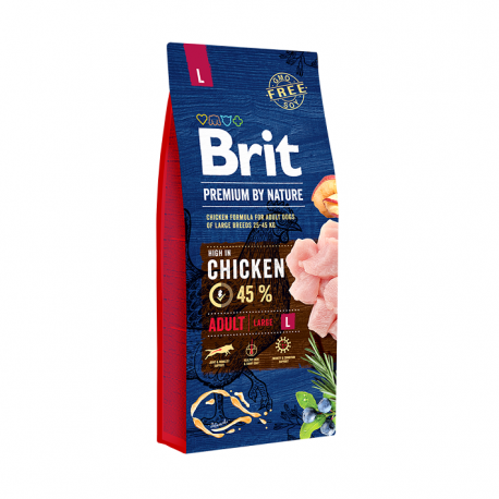 BRIT PREMIUM Adult Large koeratoit 15kg BRIT PREMIUM Adult Large koeratoit 15kg