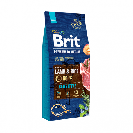 BRIT PREMIUM Lamb & Rice koeratoit 15kg BRIT PREMIUM Lamb & Rice koeratoit 15kg