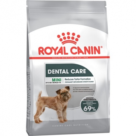 Royal Canin CCN MINI DENTAL CARE koeratoit 2x1kg Royal Canin CCN MINI DENTAL CARE koeratoit 2x1kg