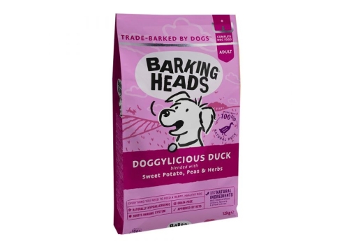 BARKING HEADS KOERA TÄISSÖÖT DOGGYLICIOUS DUCK 12KG