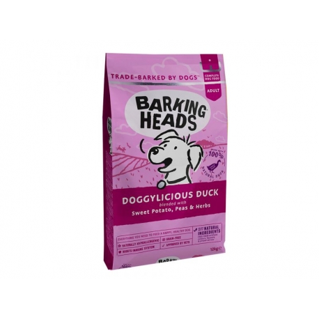BARKING HEADS KOERA TÄISSÖÖT DOGGYLICIOUS DUCK 12KG BARKING HEADS KOERA TÄISSÖÖT DOGGYLICIOUS DUCK 12KG