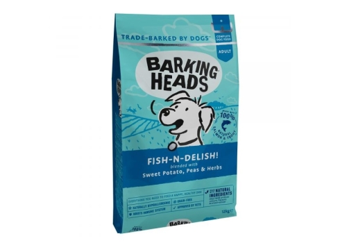BARKING HEADS KOERA TÄISSÖÖT FISH N DELISH 12KG
